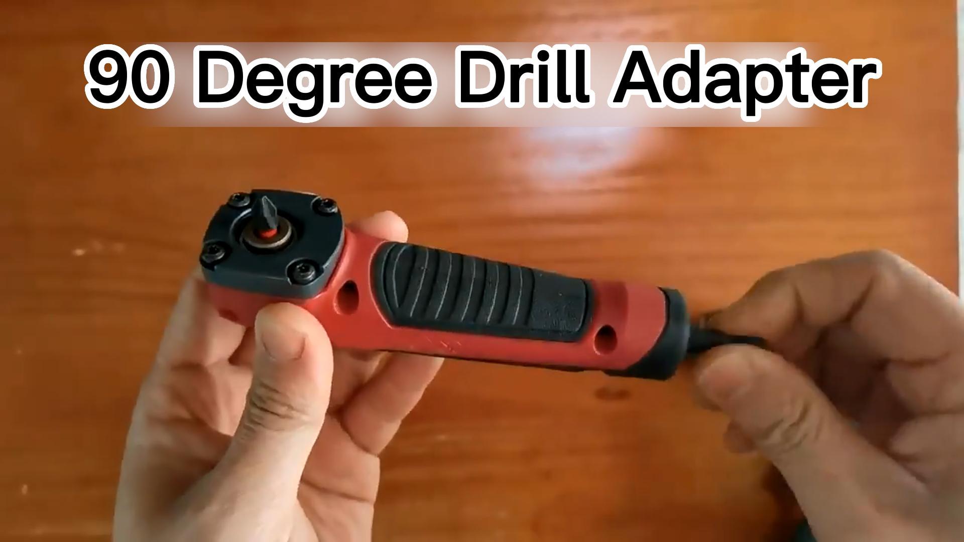 Right Angle Attachment Electric Screwdriver Repair 90 Degree